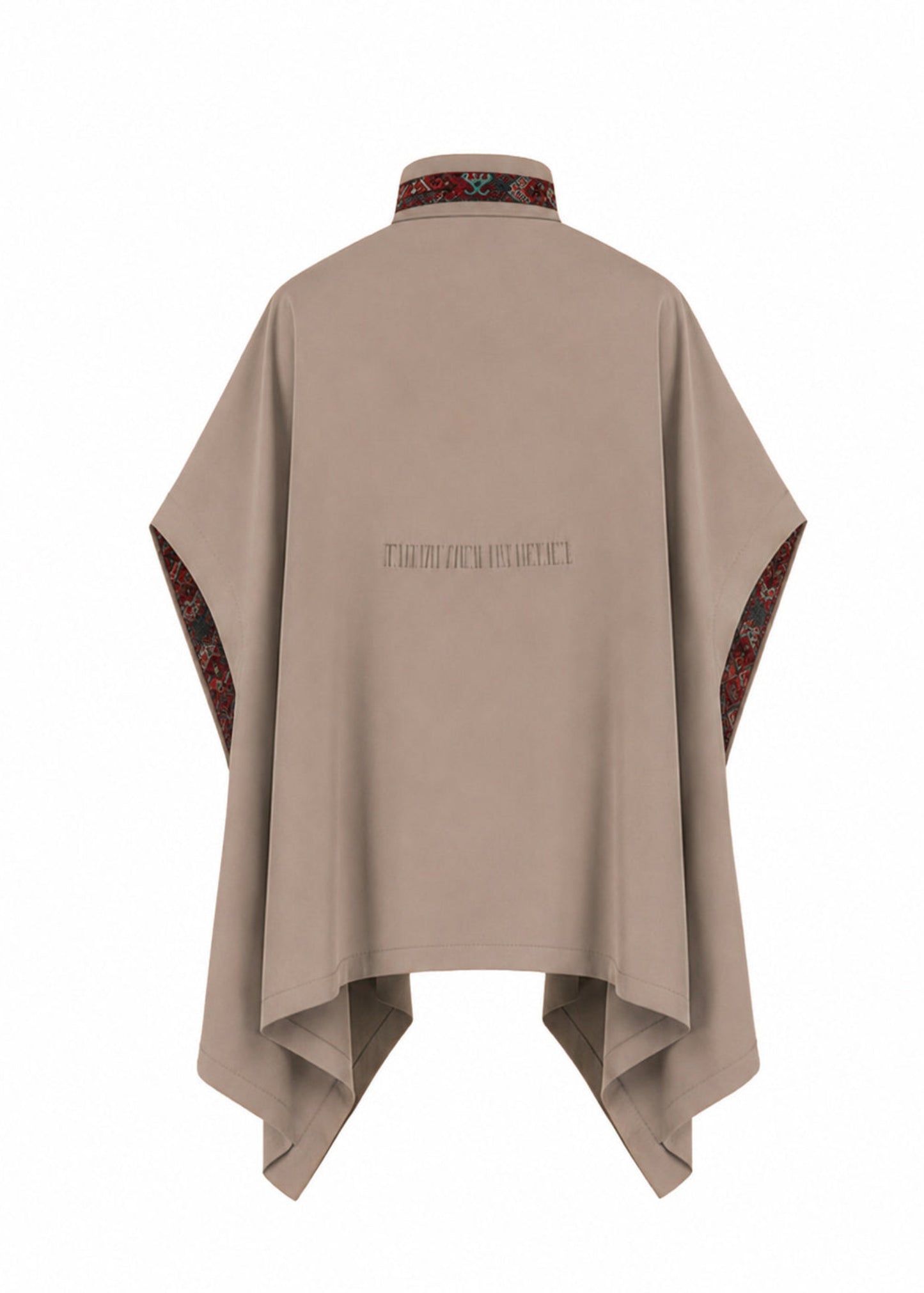 CAPE COAT REGULAR PRAGA KHAKI PERSA