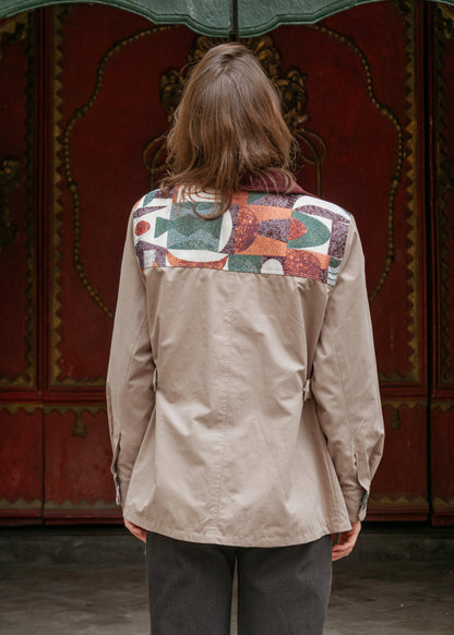 BOMBER JACKET OVERSIZED ALASKA KHAKI COLORS