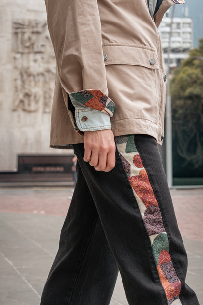 BOMBER JACKET OVERSIZED ALASKA KHAKI COLORS