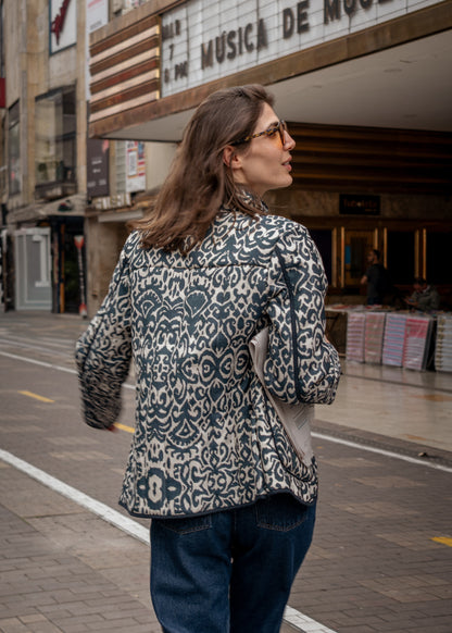 WORK JACKET REGULAR VERONA BLUE INDIA BLUE