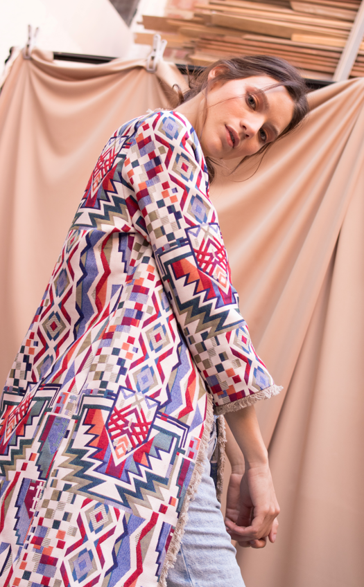 Coat Loom Triangles Eva