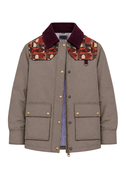 BOMBER JACKET OVERSIZED ALASKA KHAKI COLORS