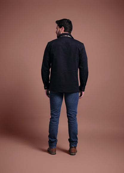 WORK JACKET REGULAR DUBLIN NAVY BLUE MULTICOLORED