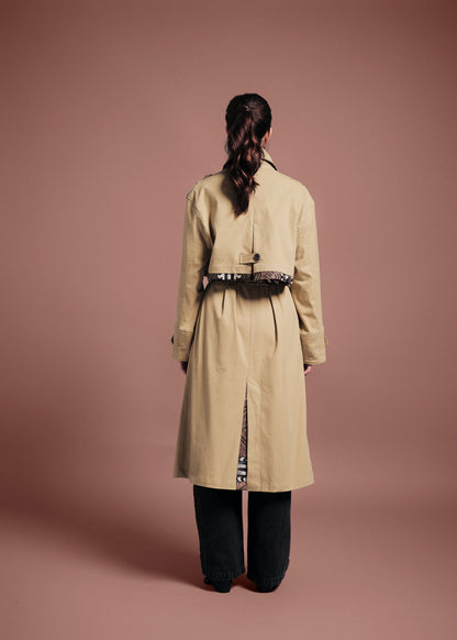 TRENCH COAT REGULAR MILÁN KHAKI UYUNI