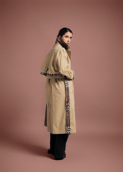 TRENCH COAT REGULAR MILÁN KHAKI UYUNI
