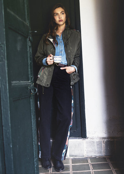 FIELD JACKET REGULAR BERLIN MILITARY GREEN COLORS