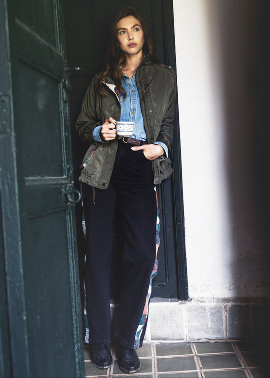 FIELD JACKET REGULAR BERLIN MILITARY GREEN COLORS