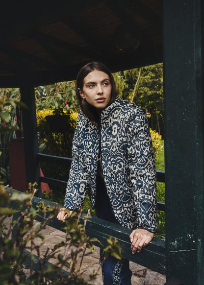 WORK JACKET REGULAR VERONA BLUE INDIA BLUE
