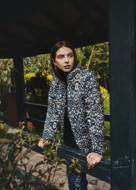 WORK JACKET REGULAR VERONA BLUE INDIA BLUE