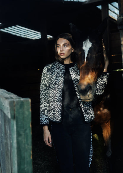 CLASSIC JACKET REGULAR BURGOS BLACK INDIA BLACK