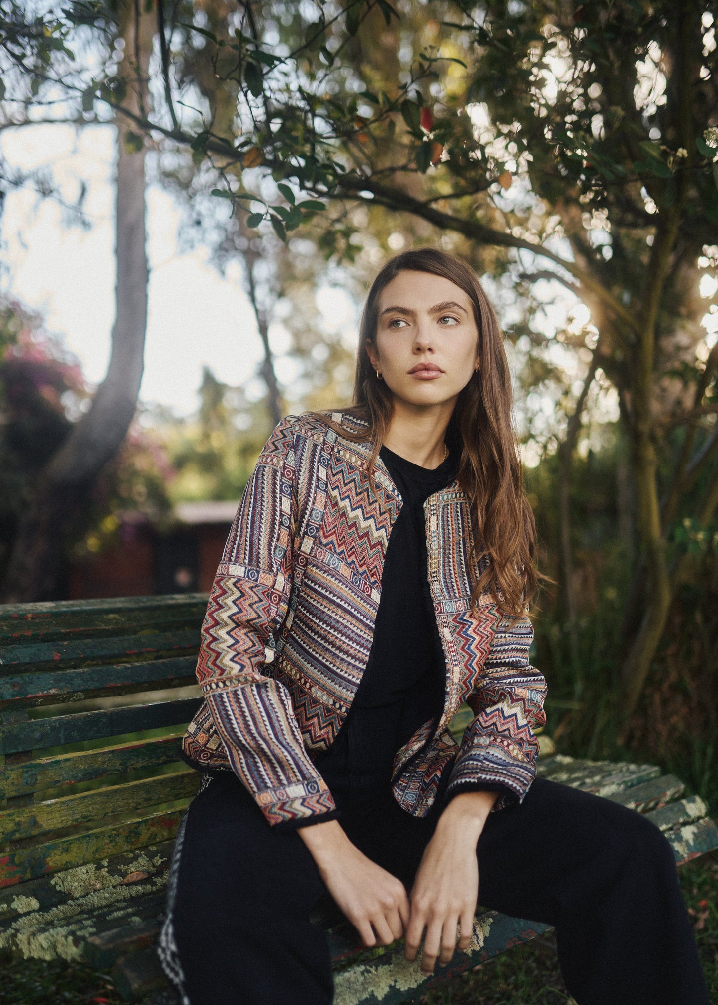 CLASSIC JACKET REGULAR BURGOS MULTICOLORED