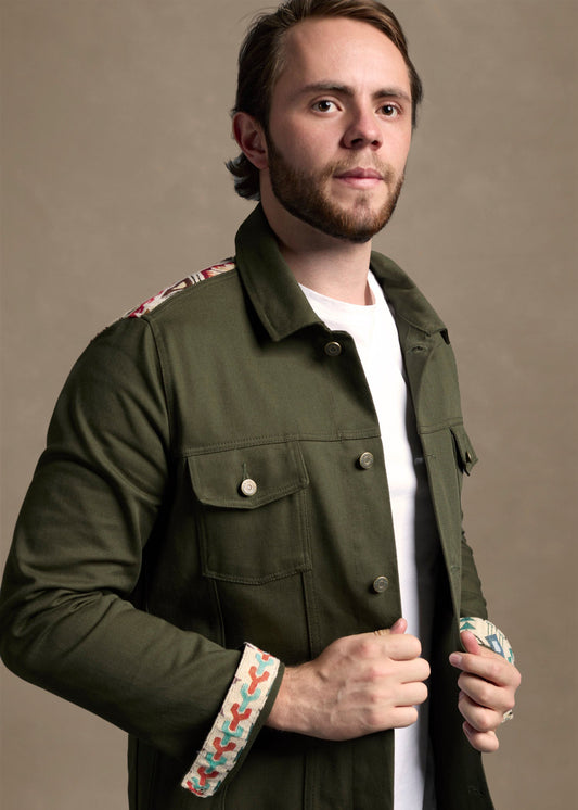 CRUISE JACKET REGULAR OSLO OLIVE GREEN CACTUS