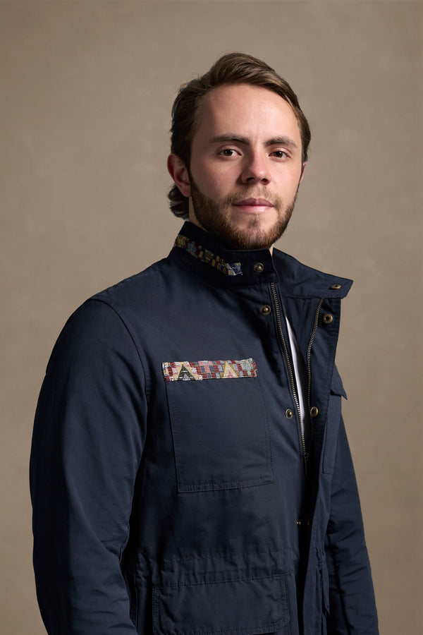 Field jacket water proof navy Xavi