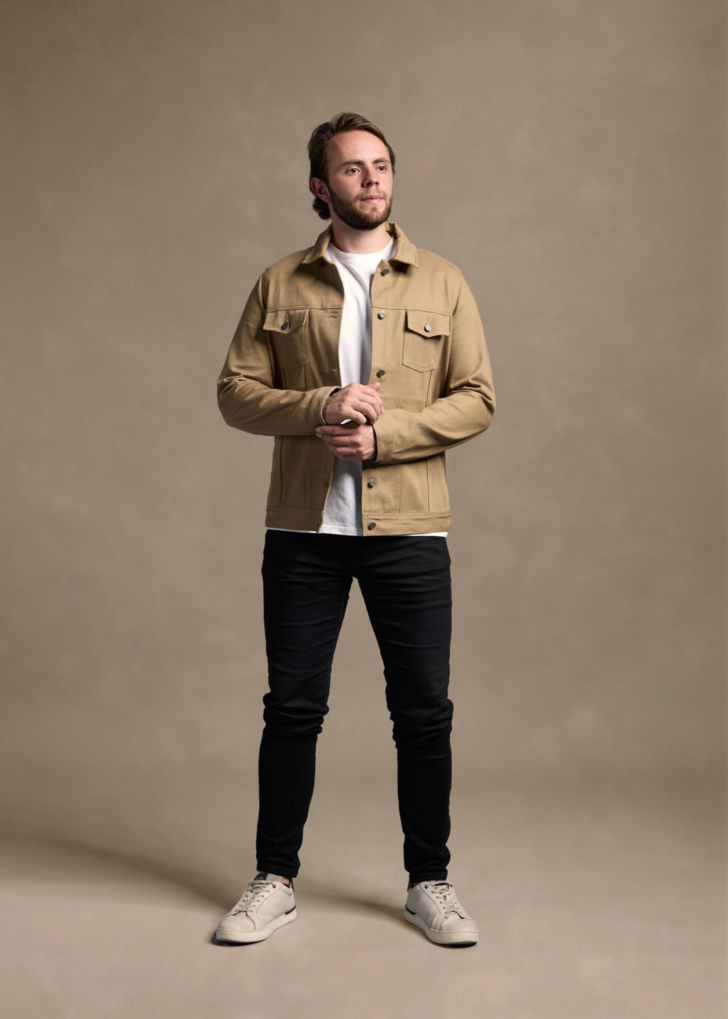 CRUISE JACKET REGULAR OSLO KHAKI MULTICOLORED