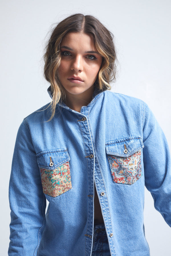 Denim shirt clara