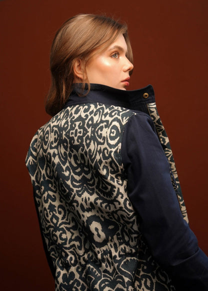 FIELD JACKET REGULAR BRUSELAS NAVY INDIA BLUE