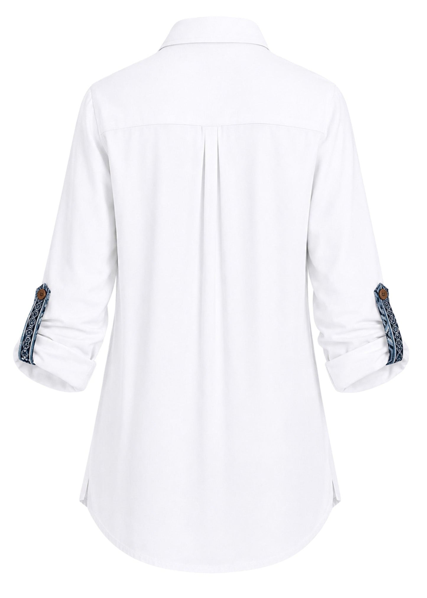 SHIRT OVERSHIRT OVERSIZED BALI WHITE PALM TROPICARIO