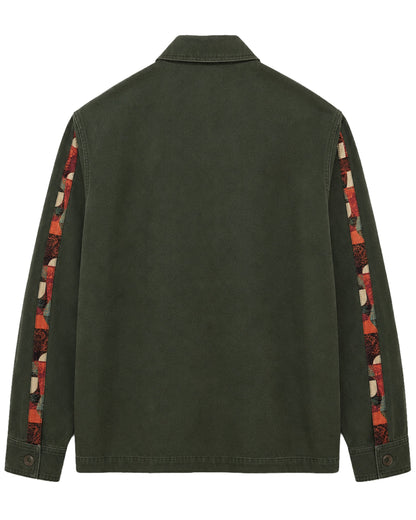 WORK JACKET REGULAR BROOKLYN OLIVE GREEN COLORS