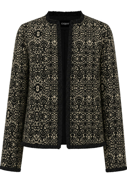 CLASSIC JACKET REGULAR BURGOS BLACK INDIA BLACK
