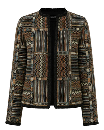 CLASSIC JACKET REGULAR BURGOS MULTICOLORED