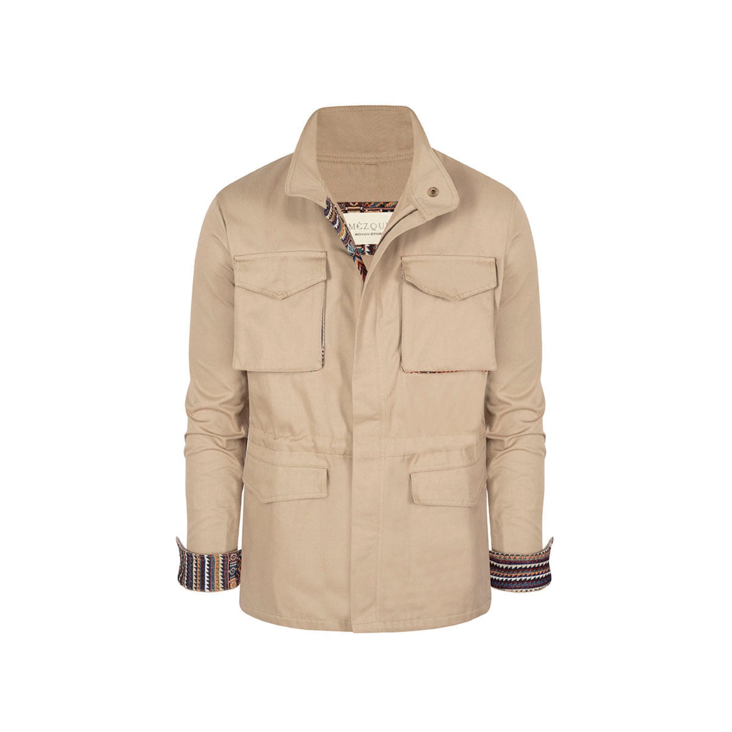FIELD JACKET REGULAR NASHVILLE KHAKI MULTICOLORED
