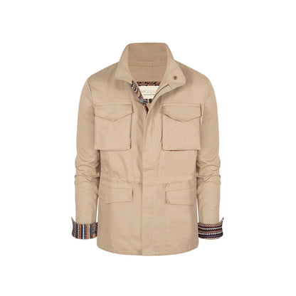 FIELD JACKET REGULAR NASHVILLE KHAKI MULTICOLORED