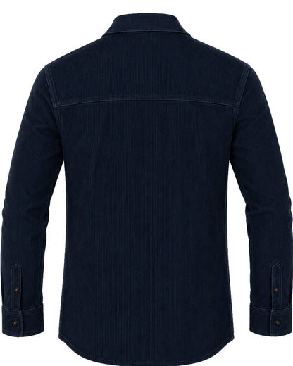 CLASSIC SHIRT REGULAR NEW YORK NAVY BLUE PALM TROPICARIO
