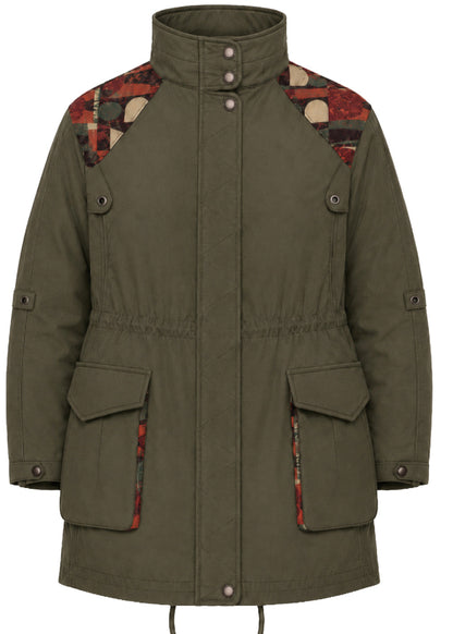 FIELD JACKET REGULAR BERLIN MILITARY GREEN COLORS