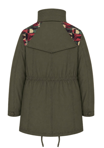 FIELD JACKET REGULAR BERLIN MILITARY GREEN COLORS