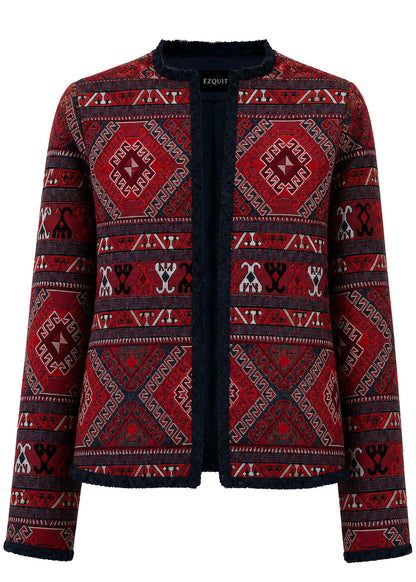 CLASSIC JACKET REGULAR BURGOS RED PERSA