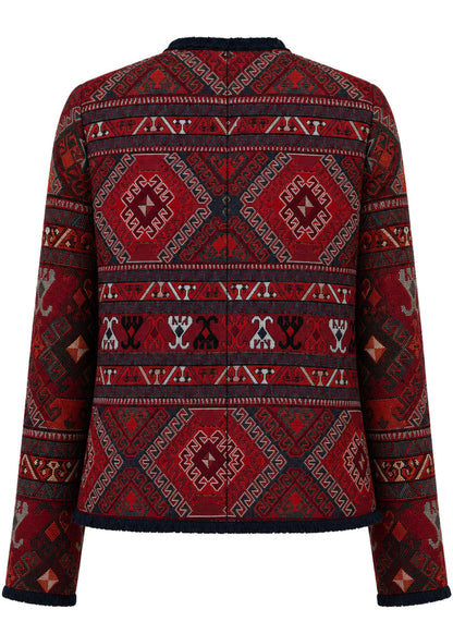 CLASSIC JACKET REGULAR BURGOS RED PERSA