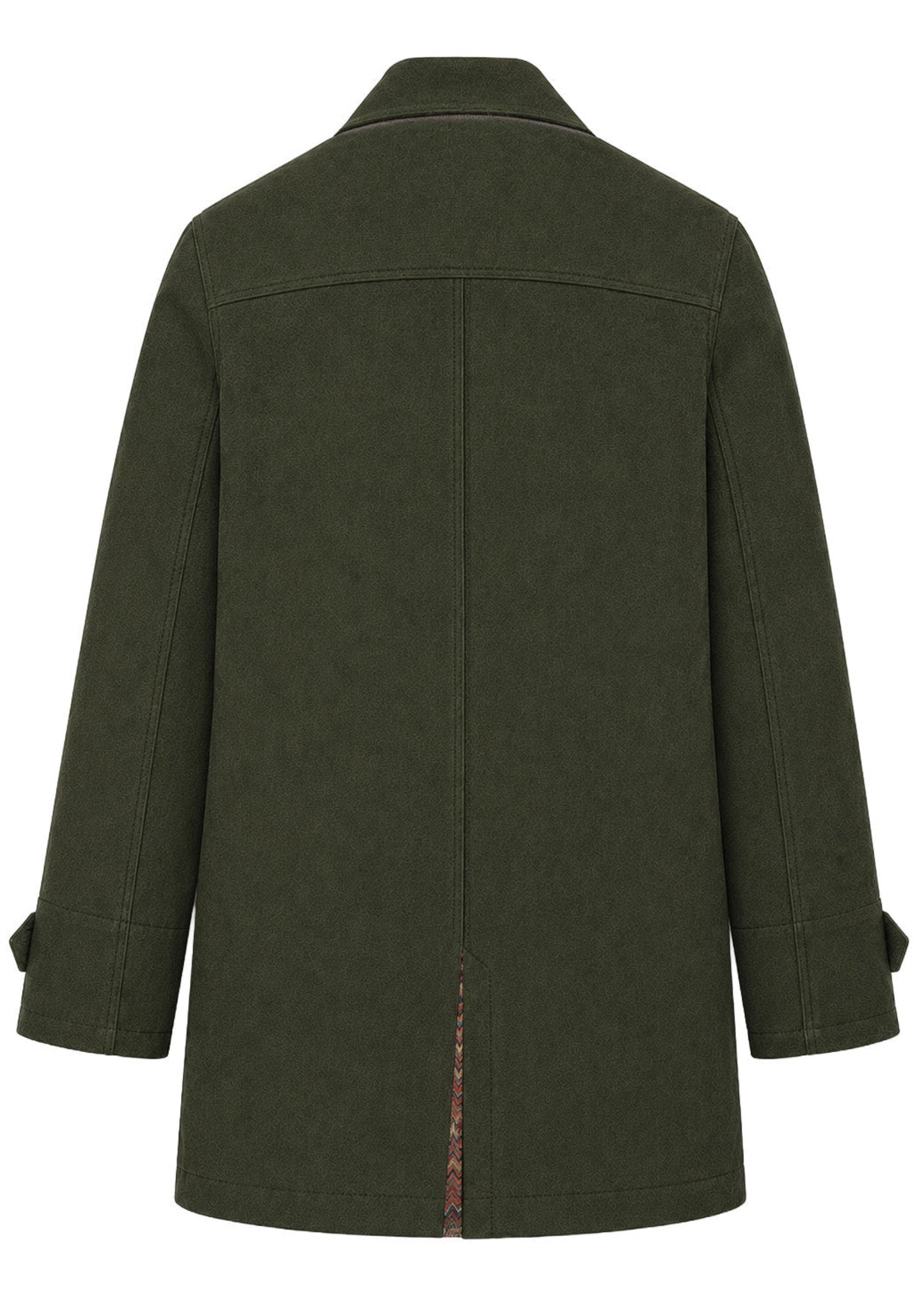 TRENCH COAT REGULAR EDIMBURGO GREEN MULTICOLORED
