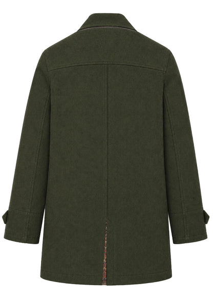 TRENCH COAT REGULAR EDIMBURGO GREEN MULTICOLORED