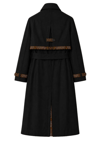 TRENCH COAT REGULAR MILÁN BLACK UYUNI