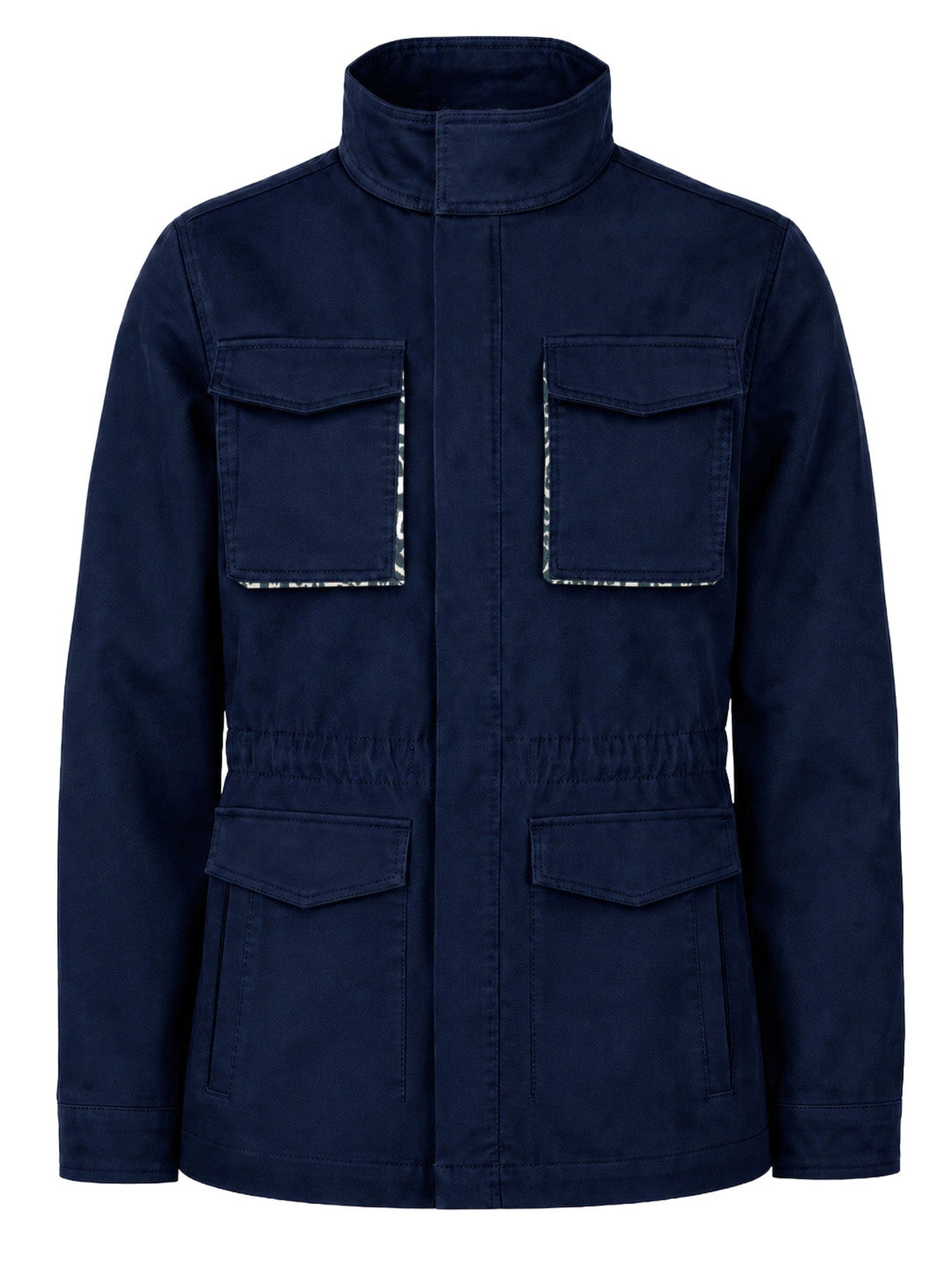 FIELD JACKET REGULAR BRUSELAS NAVY INDIA BLUE