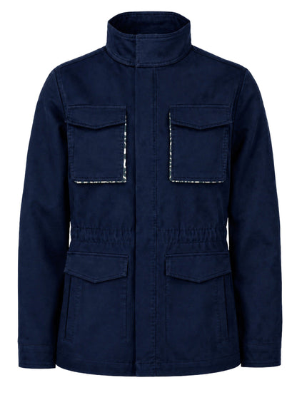 FIELD JACKET REGULAR BRUSELAS NAVY INDIA BLUE