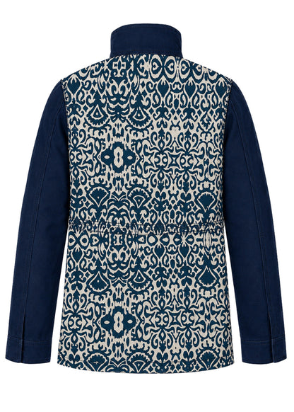 FIELD JACKET REGULAR BRUSELAS NAVY INDIA BLUE