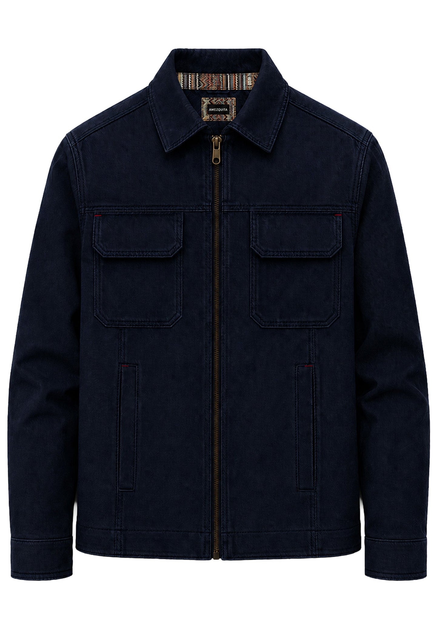 WORK JACKET REGULAR DUBLIN NAVY BLUE MULTICOLORED