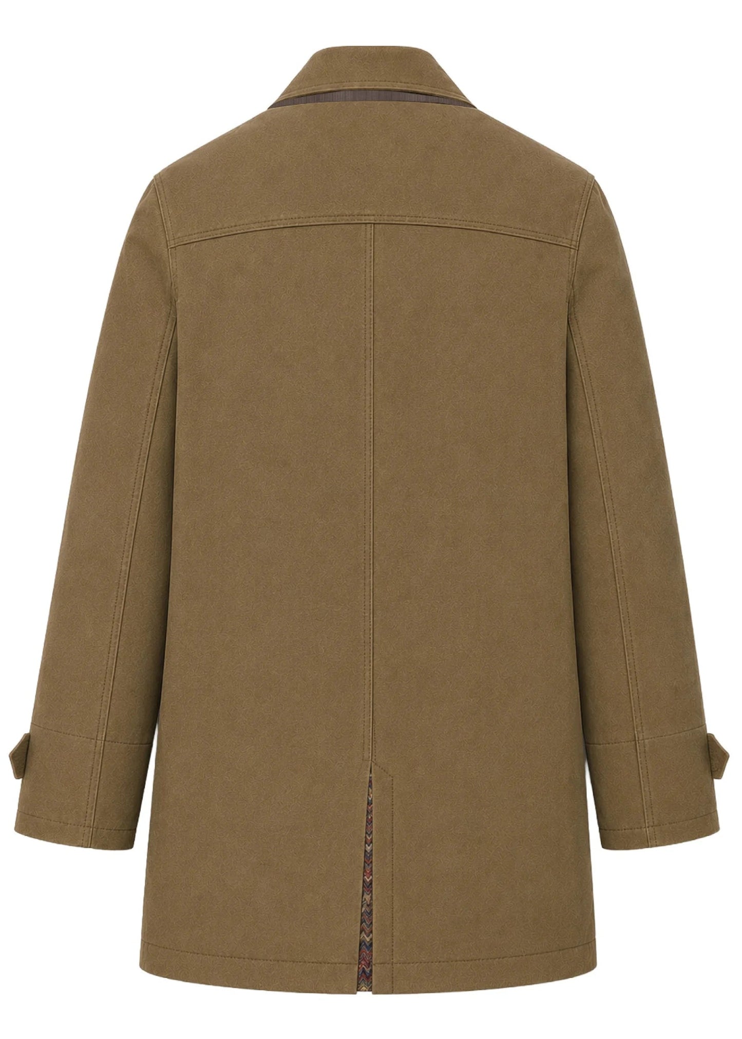 TRENCH COAT REGULAR EDIMBURGO KHAKI MULTICOLORED
