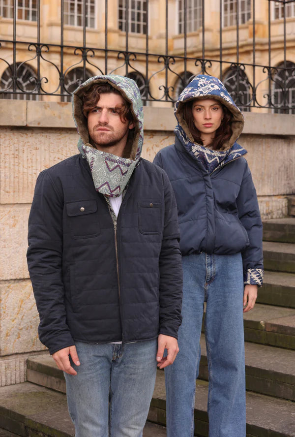 Balaclava turquoise tracks Hampi