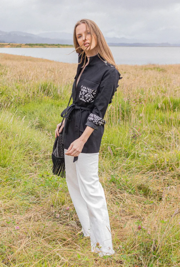 Field jacket black Leticia