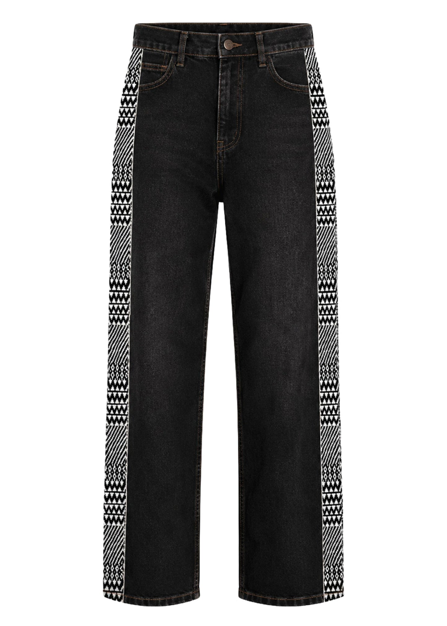 JEAN REGULAR FIT LOLA BLACK B&W