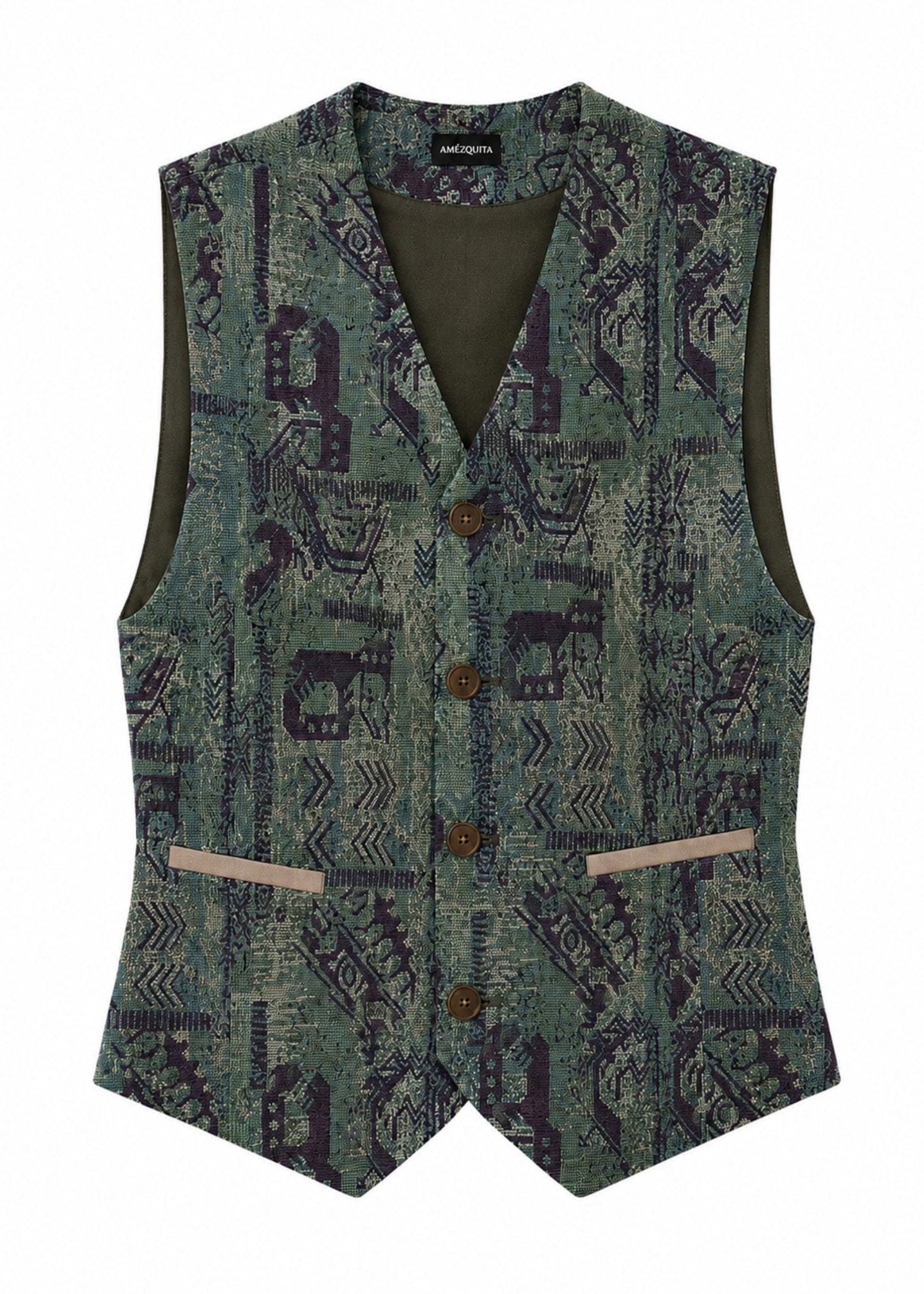 CLASSIC VEST REGULAR LUXOR TURQUOISE TRACE