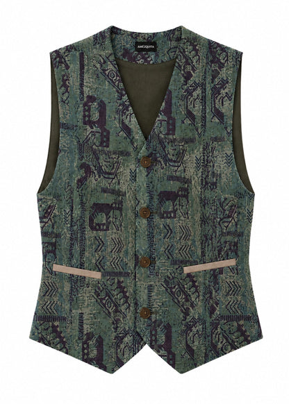 CLASSIC VEST REGULAR LUXOR TURQUOISE TRACE