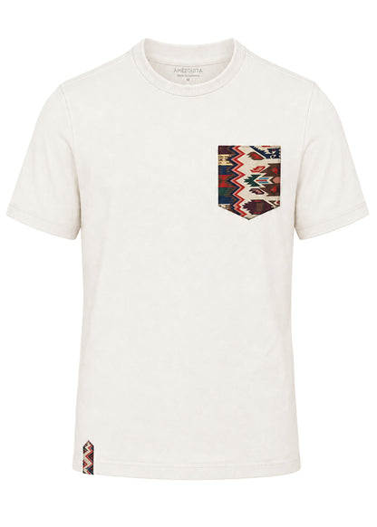 TSHIRT ROUND NECK REGULAR PORTLAND OFF WHITE OWL