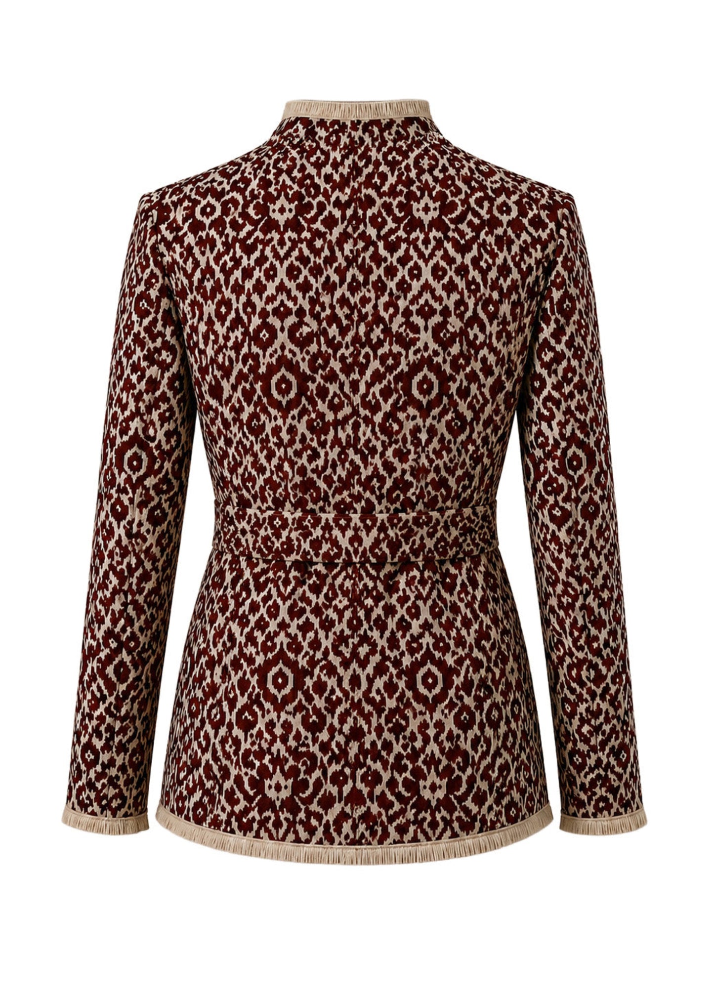 KIMONO JACKET REGULAR OSAKA BURGUNDY INDIA BURGUNDY