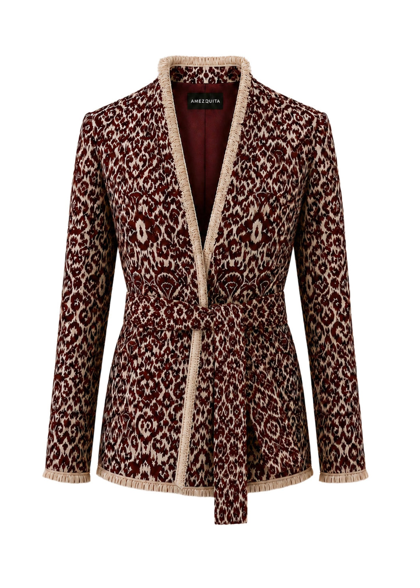 KIMONO JACKET REGULAR OSAKA BURGUNDY INDIA BURGUNDY