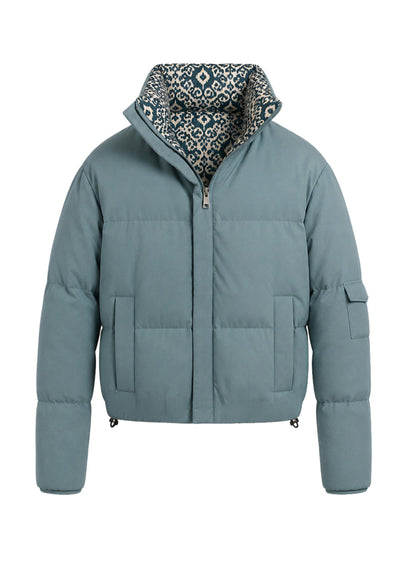 QUILTED JACKET REGULAR QUEBEC BLUE INDIA BLUE