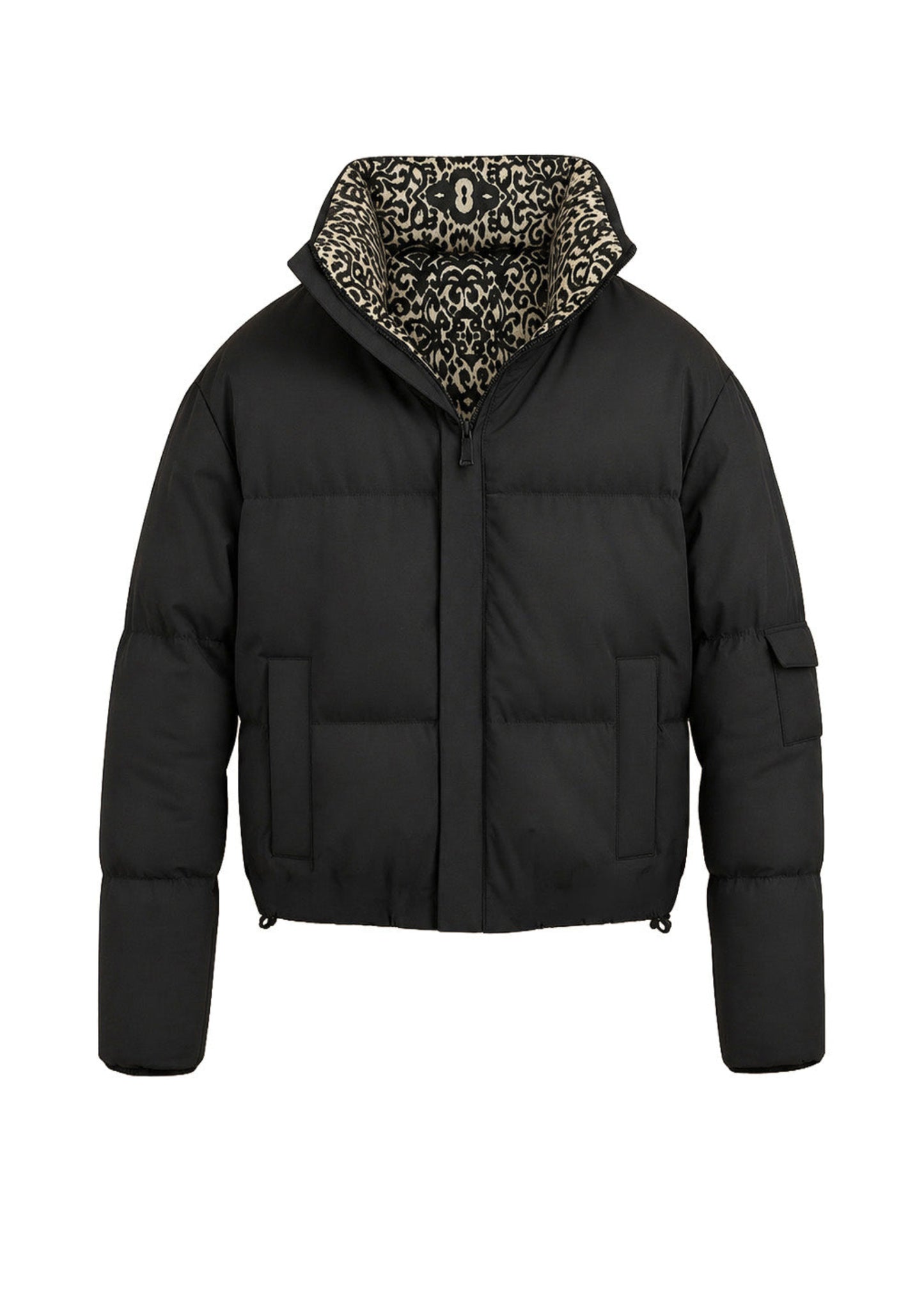 QUILTED JACKET REGULAR QUEBEC BLACK INDIA BLACK