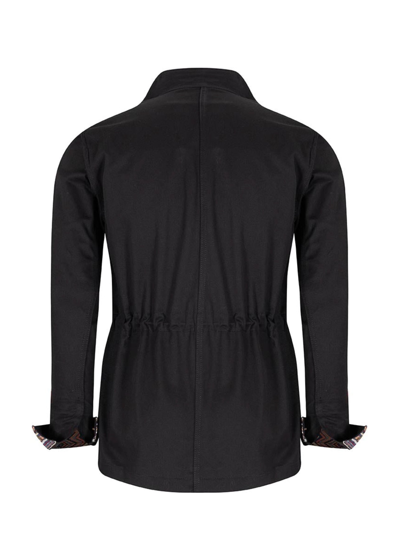 FIELD JACKET REGULAR NASHVILLE BLACK MULTICOLORED